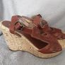 Sandels/Wedge Heeled Sandals Leather,  .. Size: 5 UK .. 38 EU Image 2