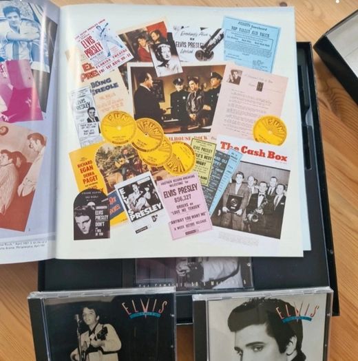 Elvis Presley Vintage - Highly Collectable  The 1992 release of "Elvis Presley: The King of Rock 'n' Roll - The Complete 50's Masters".  5-CD box set format