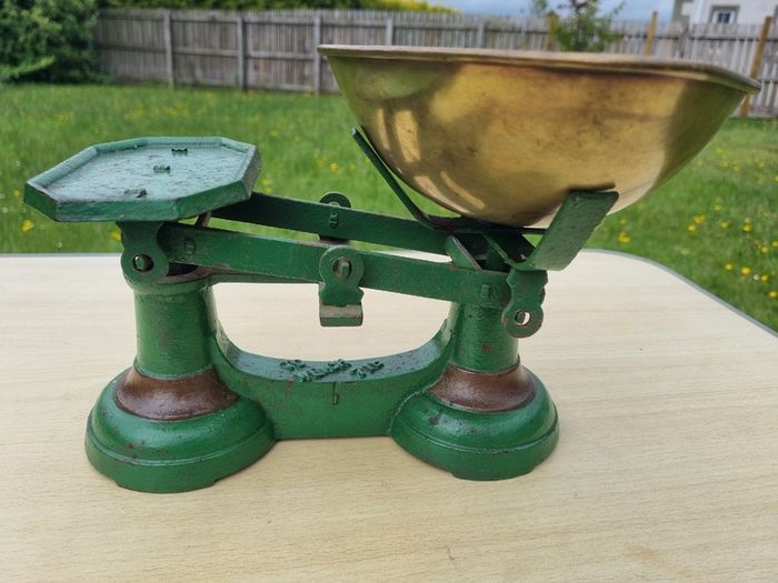 Vintage Metal Weighing Scales Cast Iron