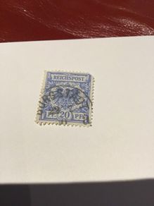 Rare Old German stamp