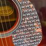 HONDO H124E Amber Sunburst MIK c.1980s Semi Acoustic Image 6