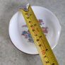 Rare find Wedgwood vintage 1980's small Kutani Crane ring dish, Cufflink dish, Ring dish, Bird china, Round trinket dish, English china Image 2