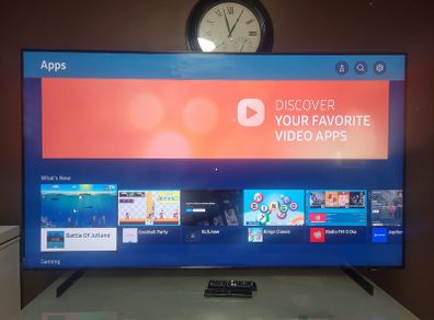 50" Samsung Slimline QLED Crystal 4K HDR Smart LED TV