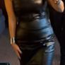 BNWT oh polly leather midi dress Image 4