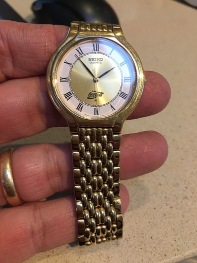 Coca Cola Watch Seiko American salesman reward RARE