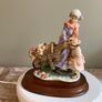 The Leonardo Collection The Flower Cart Figurine  1990 Image 4