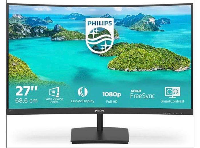 Philips Curved Full HD Monitor- PICK UP ONLY (27 inches)