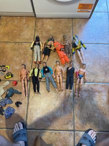 action man figures job lot