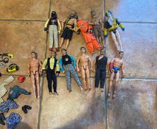 action man figures job lot