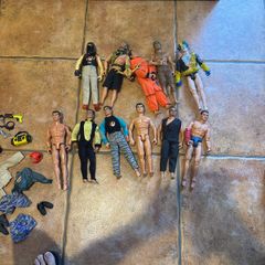 action man figures job lot