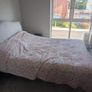 King size bed + Mattress Image 2