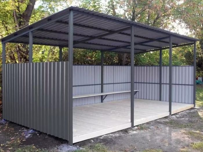 24 x Metal Roofing Sheets for Shed 7m2 Corrugated Roof Panels