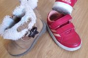 Toddler girls adidas trainers size uk 5/ eur 21