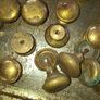Old Copper Measure and Old lot of Brass Door or Drawer Knobs Selling altogether as 1 lot, Postage Available or Collection Image 10