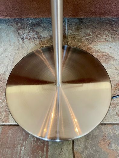 Rare IKEA Kryssbo Medusa Tentacle Jellyfish Stainless Floor Dimmer Accent Lamp