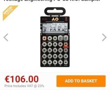 Brand New Po Ko33 Micro Sampler/sequencer/Speaker/Audio I/O    (3 units left)