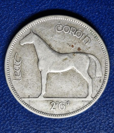 Ireland 1933 Silver Half Crown coin