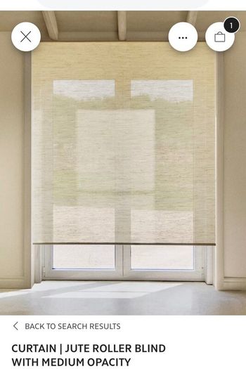 Jute Blind