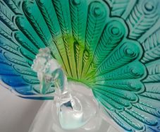 ORNAMENT - Peacock - Crystal