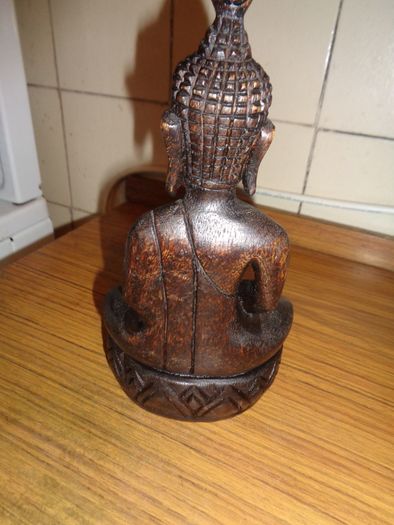 Hand Carved Wooden Budda Statue for Sale