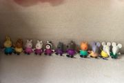 Peppa pig characters and suitcase