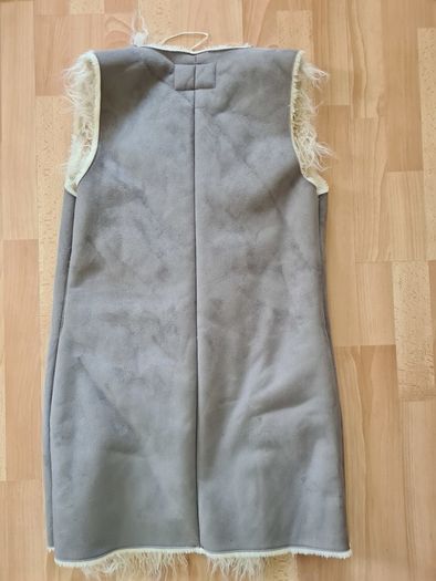 River Island faux fur longline Gilet Vest