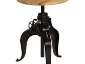 Bar Table Solid Mango Wood 60x(76-110) cm