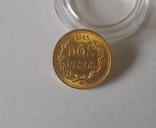 Mexico Gold Dos Peso Coin