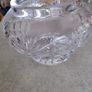 Nice Small Rose Crystal Bowl No Stamp. Image 9