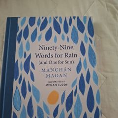 NewNinety Nine Words for Rain Hardback by Manchan Magan