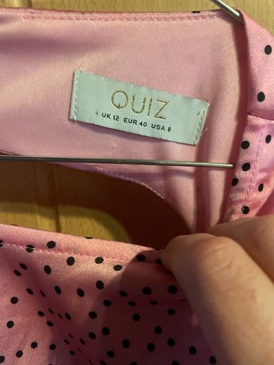 Beautiful quiz polka dot dress