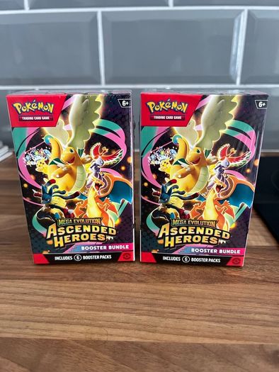 Pokemon Ascended Heroes Booster Bundle