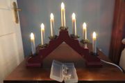 Christmas light with spare bulbs