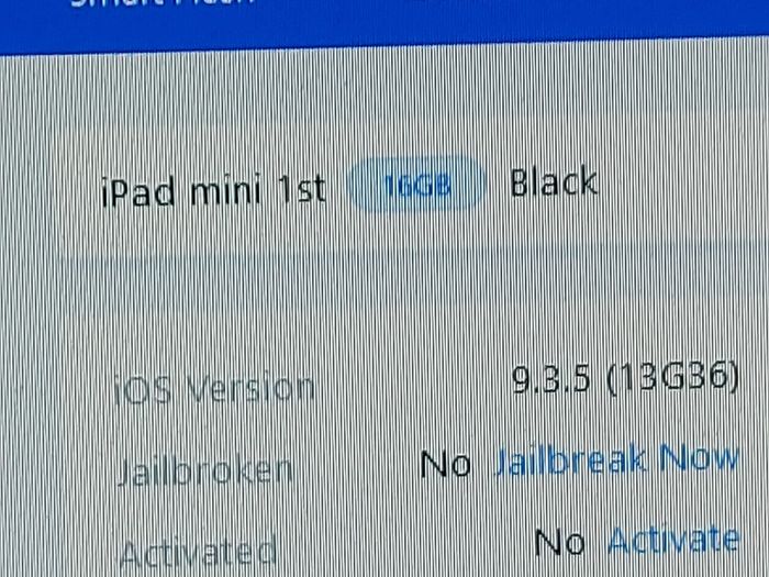 Apple Ipad Mini 1st Geberation, 16GB, Activation Locked in excellent cosmetic condition