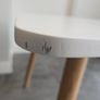 White dining table Image 5