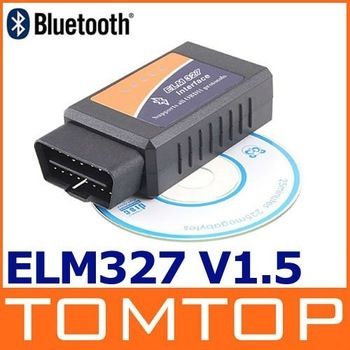 NEW V.2.1 ELM327 OBD2 OBDII Bluetooth Diagnostic Interface Scanner