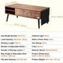 Lift Top Coffee Table, 39.4 in Rectangle Coffee Table with Extra Storage Pockets, Pop Up Coffee Table for Living Room, Brown Image 6