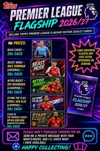 Topps Premier League Flagship Edition 2026/27