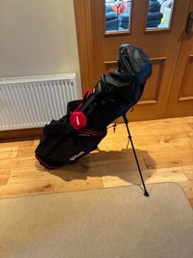 Golf Clubs Set (Left Hand - As New - Incl Trolley)