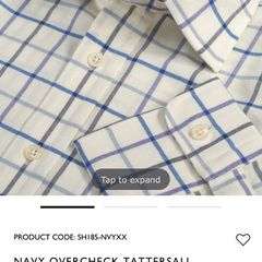 Cordings mens shirt 18 .5 inches