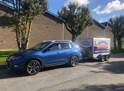 Jeep and trailer lessons