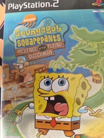 Sponge Bob Squarepants Revenge of the Flying Dutchman PlayStation2 Ps2 Games Original