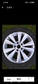 Pair of Alloy Wheels
