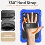 Builder Case for Samsung Galaxy Tab A9 Plus Case Shockproof, SM-X210/X216 Rugged with 360 Rotating Sand/Hand for Samsung Galaxy A9+ Tablet, Blue Image 2