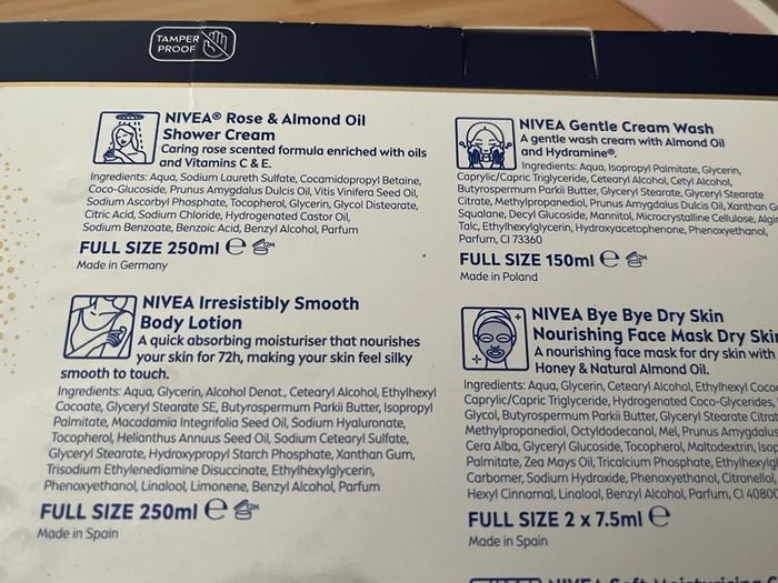 Nivea Gift Set
