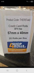 credit card paper