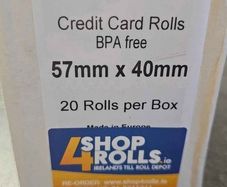 credit card paper