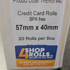 credit card paper