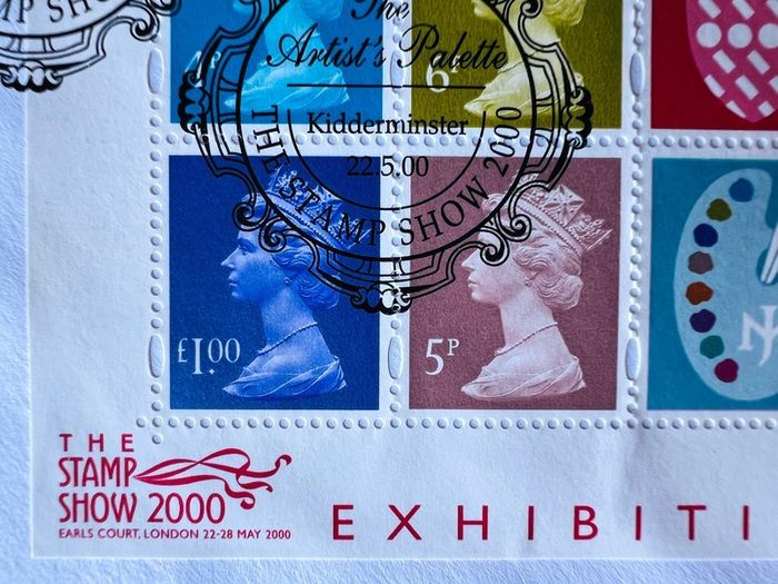 Stamp Show 2000 Exhibition Souvenir Sheet FDC