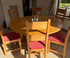 Round Dining Table and Chairs
